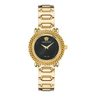 Versace Stainless Steel Dress Watch in Gold