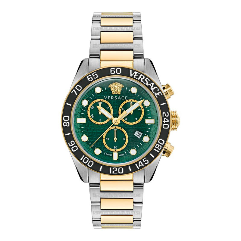 Versace Stainless Steel Dress Watch in Gray