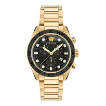 Montre habillée Versace en acier inoxydable doré