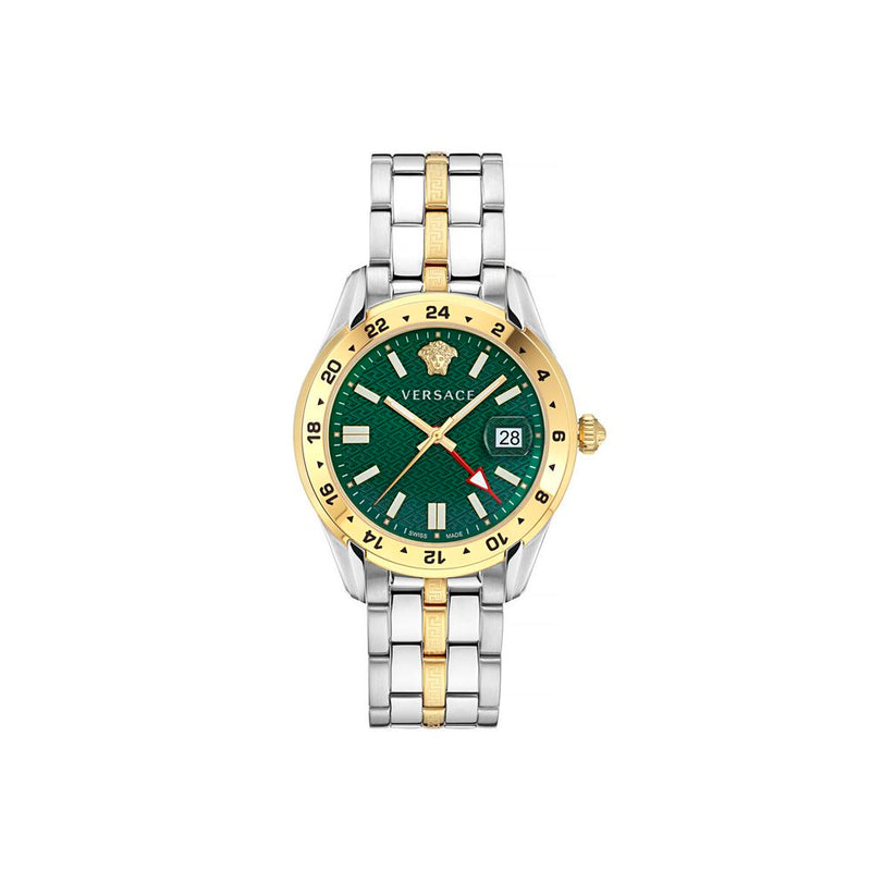 Versace Stainless Steel Dress Watch in Gray