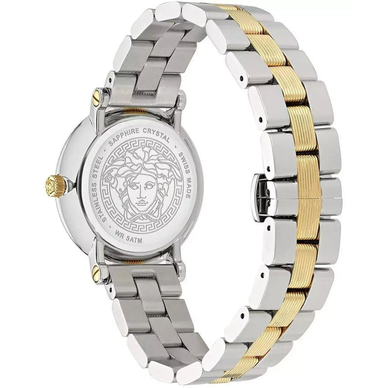 Versace Stainless Steel Dress Watch in Gray