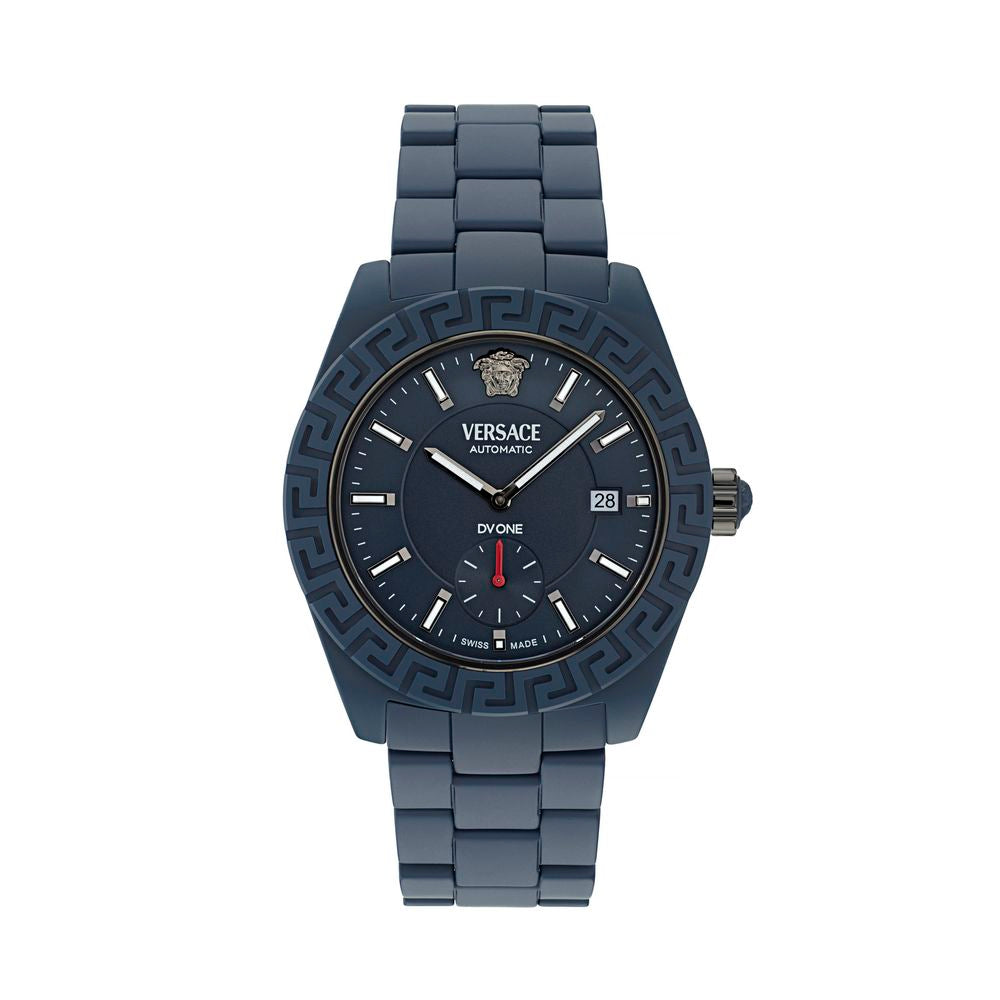 Versace Dress Watch in Blue Ceramic