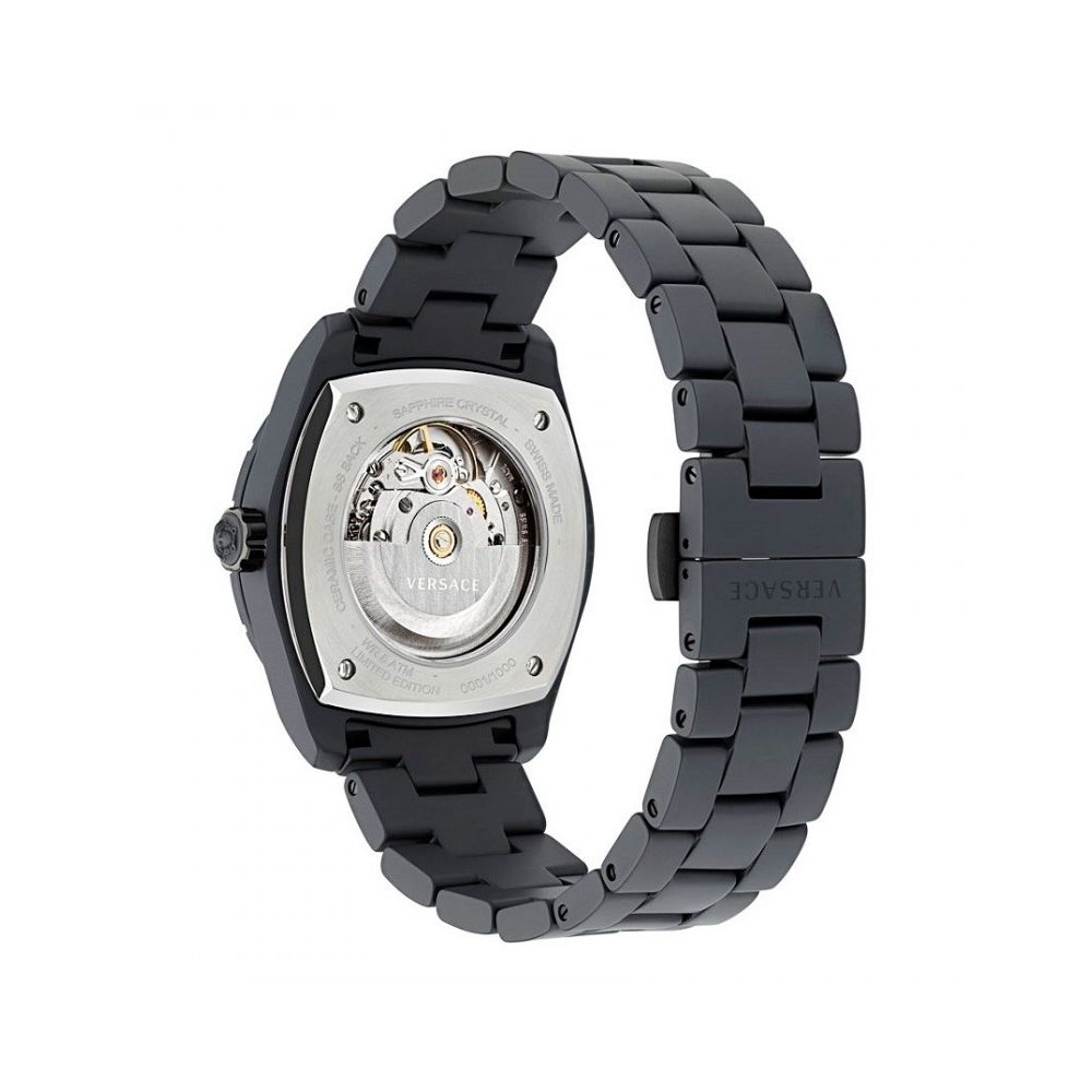 Versace Dress Watch in Black Ceramic