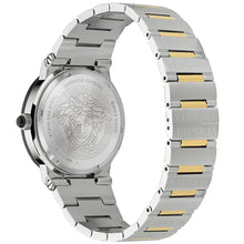 Montre habillée Versace en acier inoxydable grise