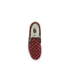Red Cotton Low Top Sneakers