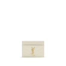 Portefeuille en cuir de veau beige Bos Taurus