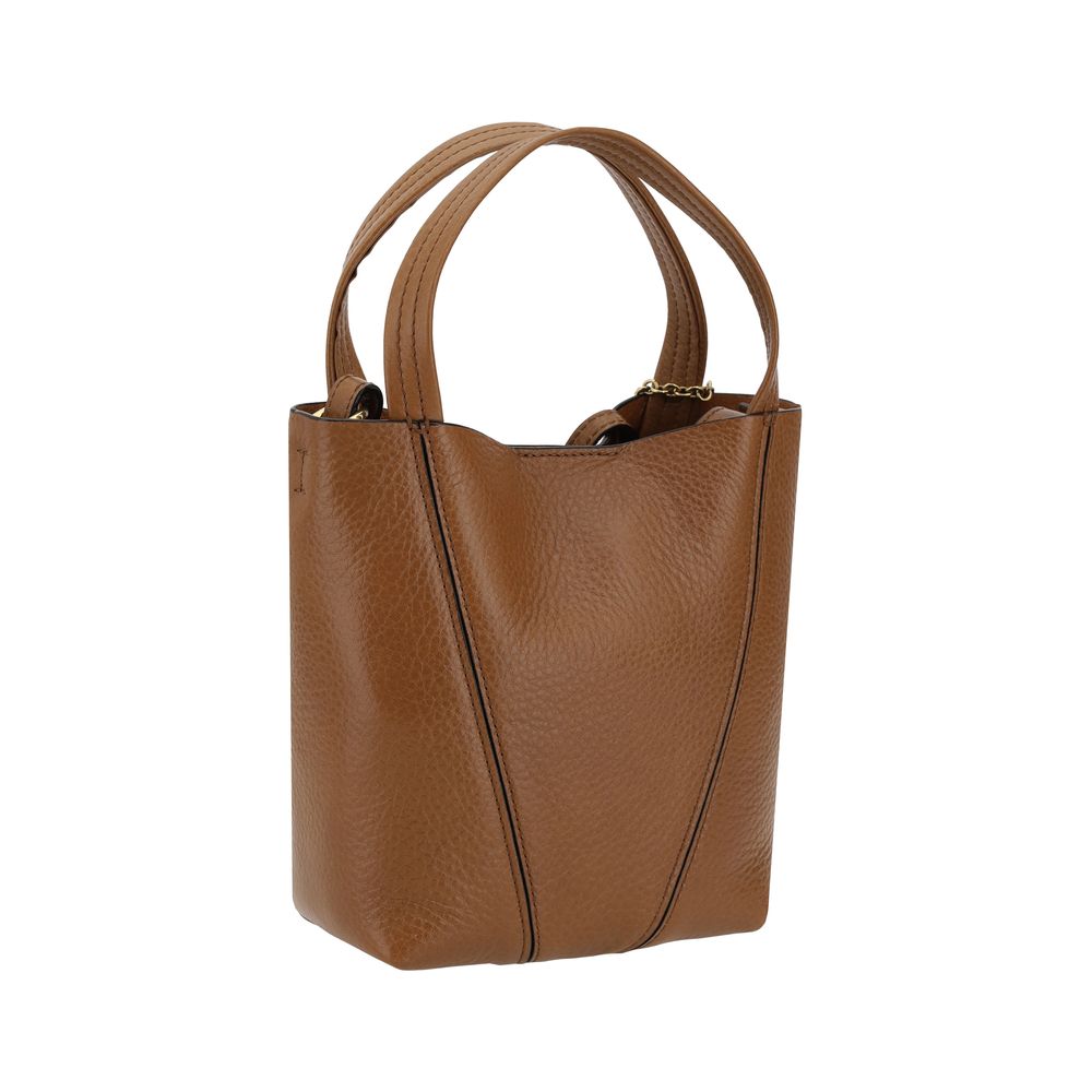 Chloé — Petit Sac Cabas Spin en Cuir de Vachette Grainé
