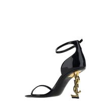Saint Laurent Opyum Sandals in Patent Calf Leather