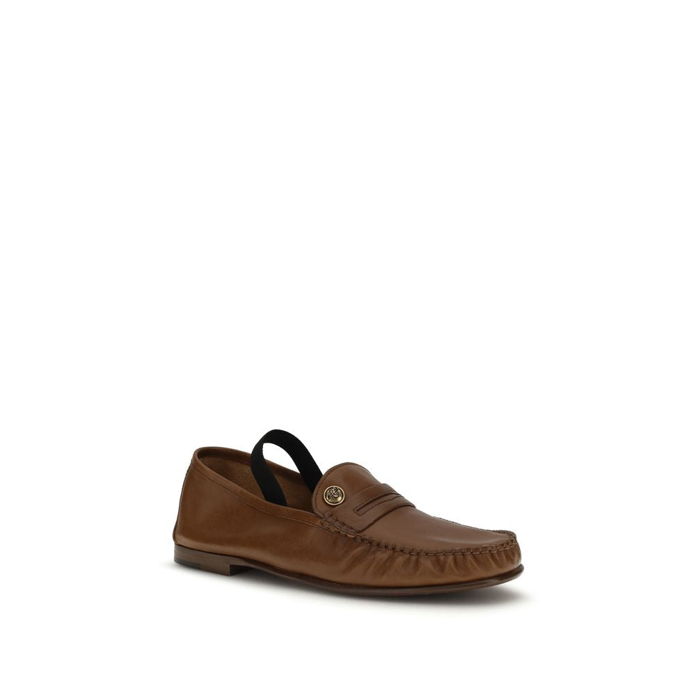 Brown Leather Loafers