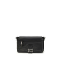 Black Leather Shoulder Bag