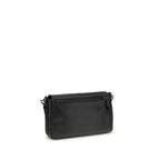 Black Leather Shoulder Bag