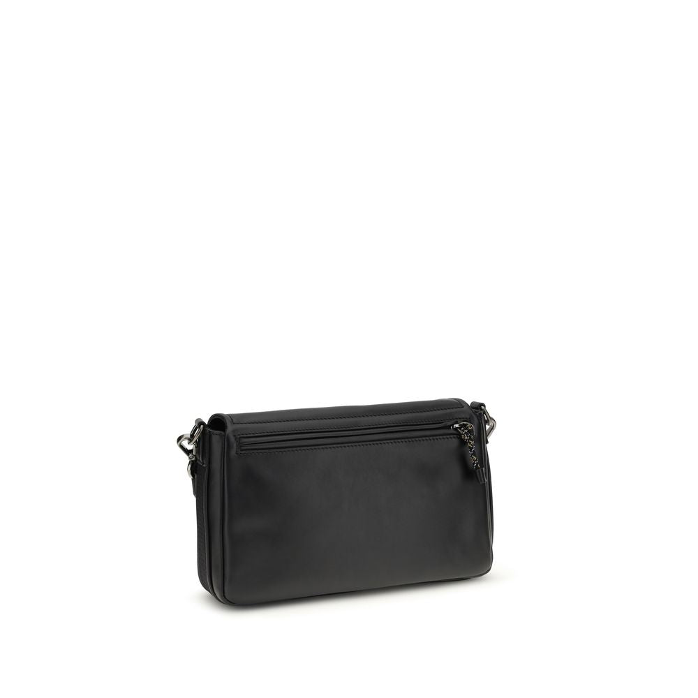Black Leather Shoulder Bag