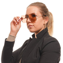 Max Mara Metal Sunglasses in Rose Gold