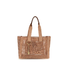 Chloé — Large Summer Banana East-West Tote in Raffia