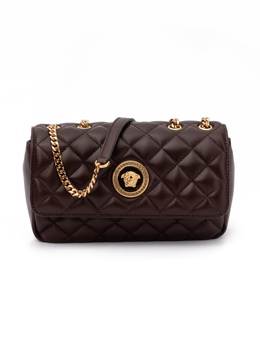 Brown Leather Shoulder Bag