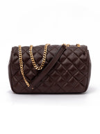 Brown Leather Shoulder Bag