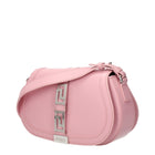 Versace Shoulder Bag in Pink Leather