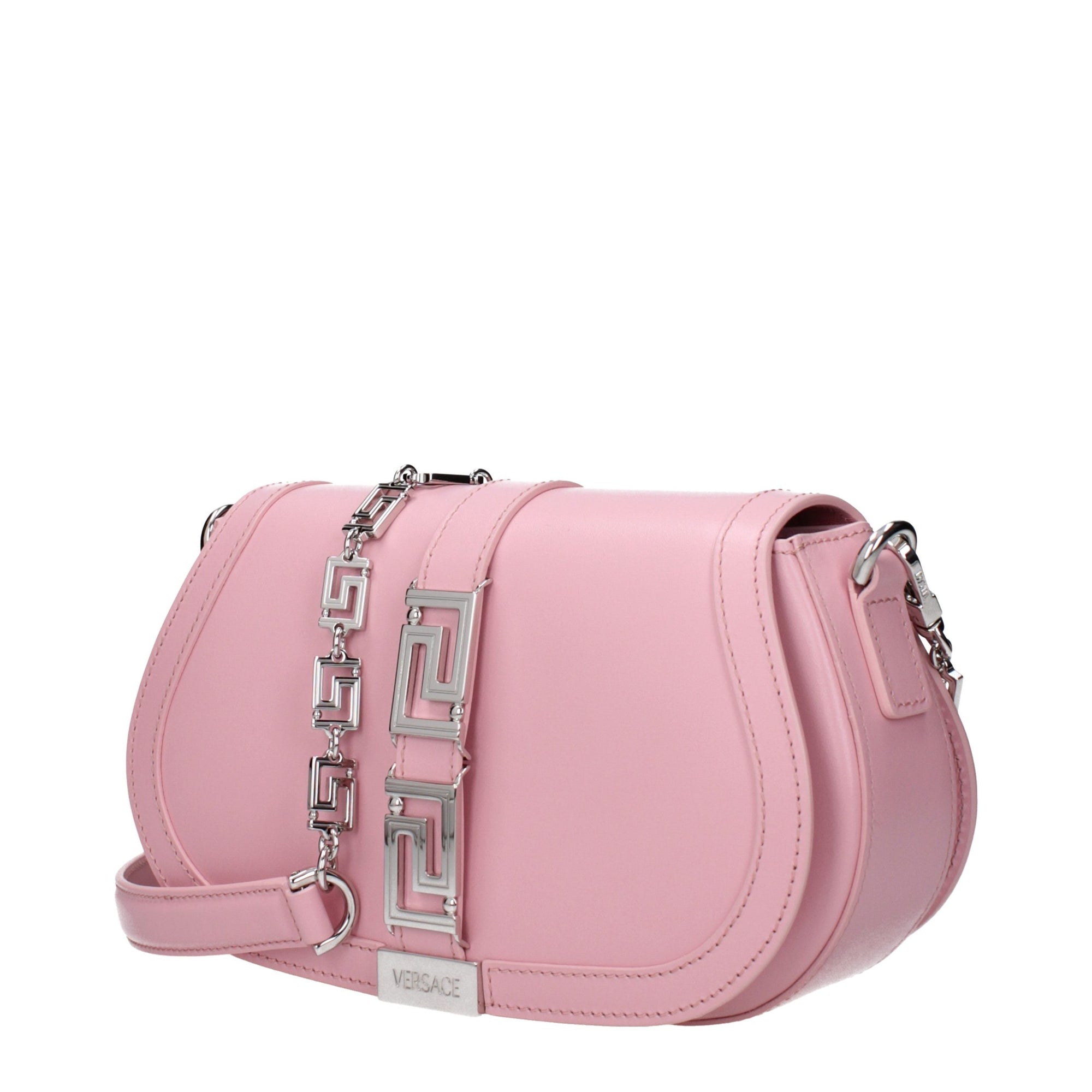 Versace Shoulder Bag in Pink Leather