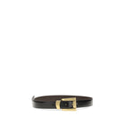 Versace Regular Belt in Brown Calf Leather