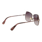 Lunettes de soleil métalliques Max Mara couleur bronze