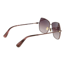 Lunettes de soleil métalliques Max Mara couleur bronze