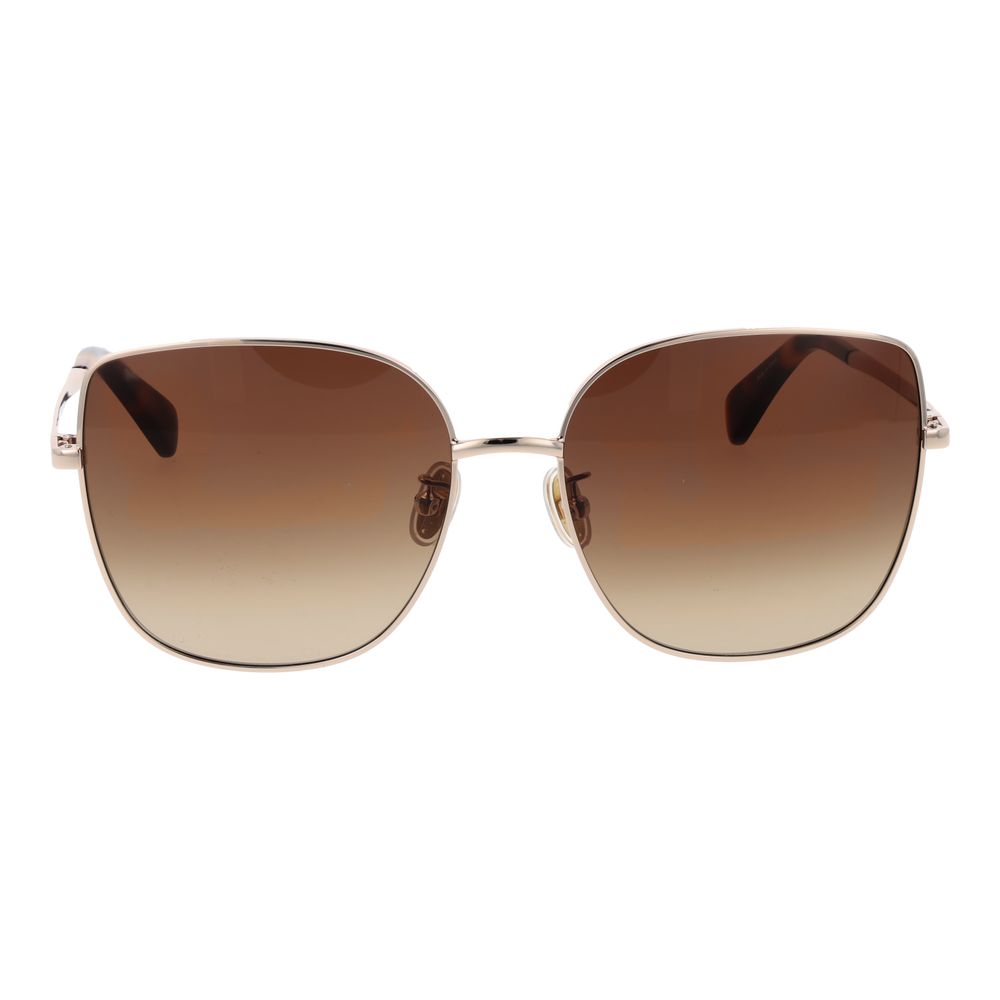 Max Mara Metal Sunglasses in Rose Gold