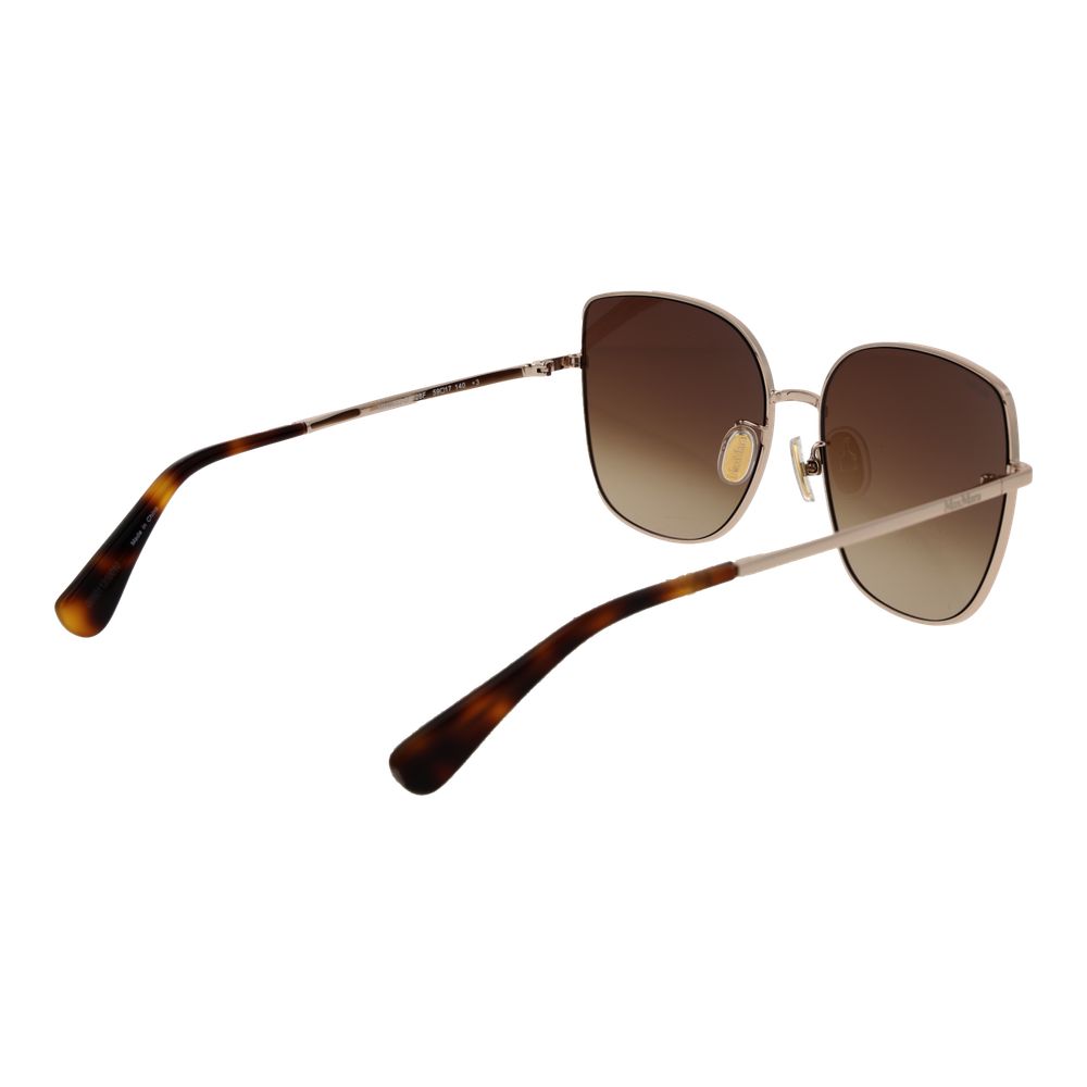 Max Mara Metal Sunglasses in Rose Gold