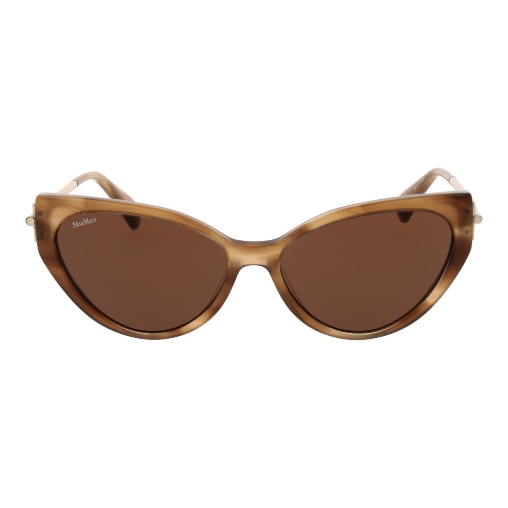 Max Mara Acetate Sunglasses in Brown