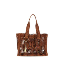 Chloé — Large Summer Banana East-West Tote in Raffia