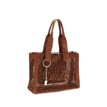 Chloé — Large Summer Banana East-West Tote in Raffia