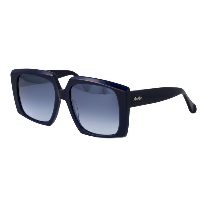 Max Mara Plastic Sunglasses in Blue