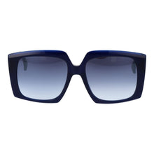 Max Mara Plastic Sunglasses in Blue