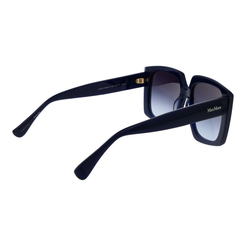 Max Mara Plastic Sunglasses in Blue