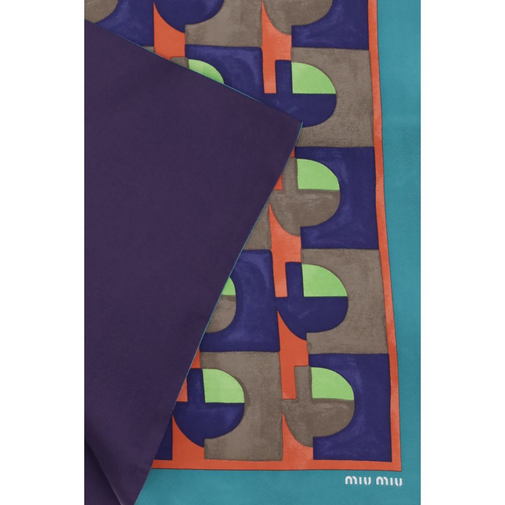 Multicolour Silk Scarf