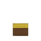Fendi Calf Leather Bos Taurus Wallet in Multicolor