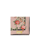 Dolce & Gabbana — Foulard 90×90 en Twill de Soie à Imprimé Bouquet de Roses