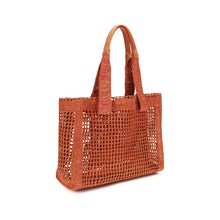 Chloé — Large Summer Banana East-West Tote in Raffia