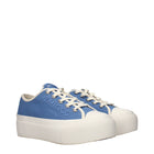 Baskets basses Jimmy Choo en tissu bleu
