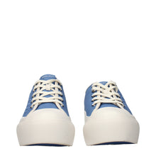 Baskets basses Jimmy Choo en tissu bleu