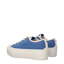 Baskets basses Jimmy Choo en tissu bleu