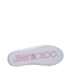 Jimmy Choo Low-Top Sneakers in Pink Fabric