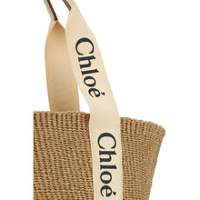 Chloé Brown Paper Shoulder Bag