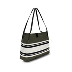 Cotton Shoulder Bag – Black