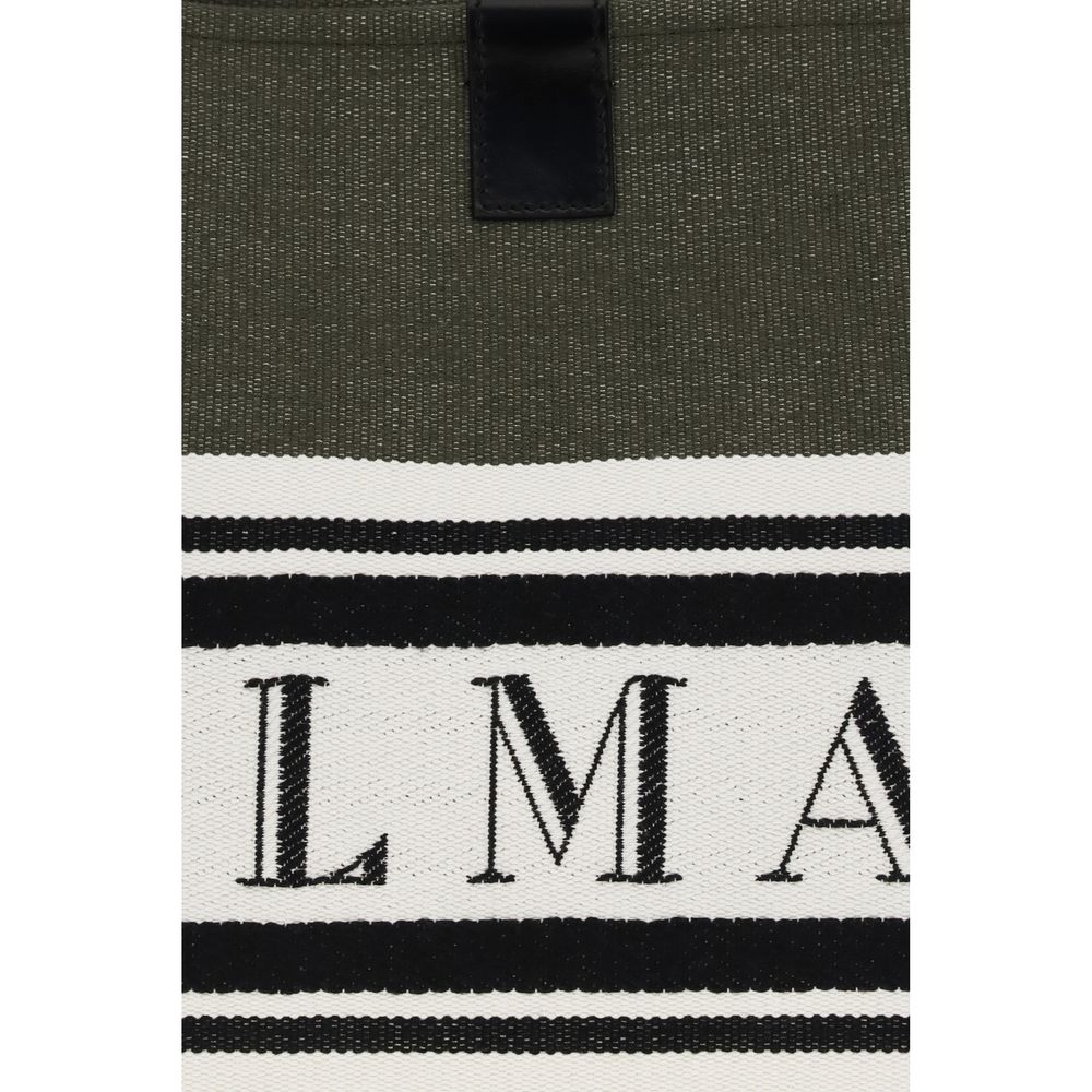 Cotton Shoulder Bag – Black
