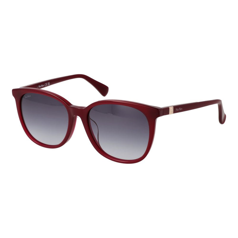 Max Mara Acetate Sunglasses in Burgundy