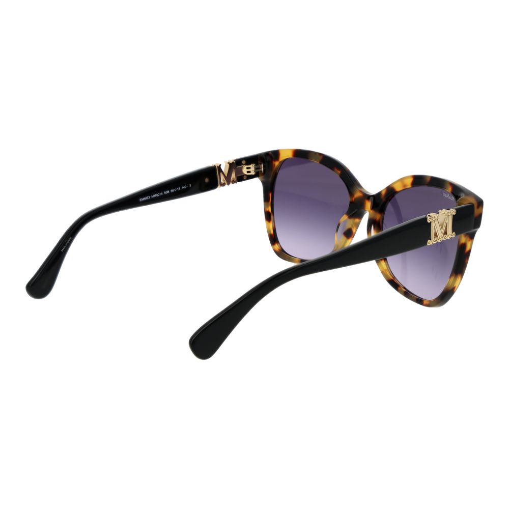 Max Mara Acetate Sunglasses in Brown