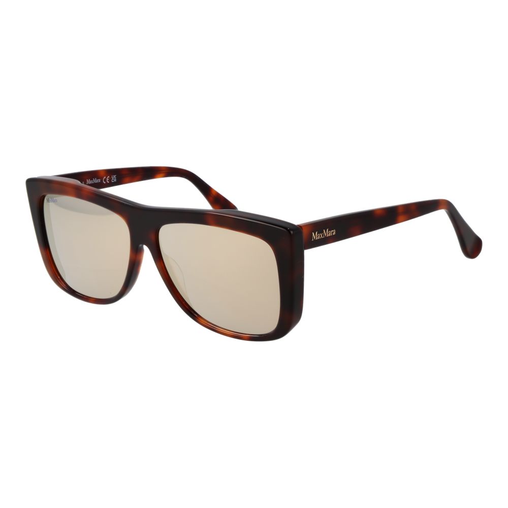 Max Mara Acetate Sunglasses in Brown