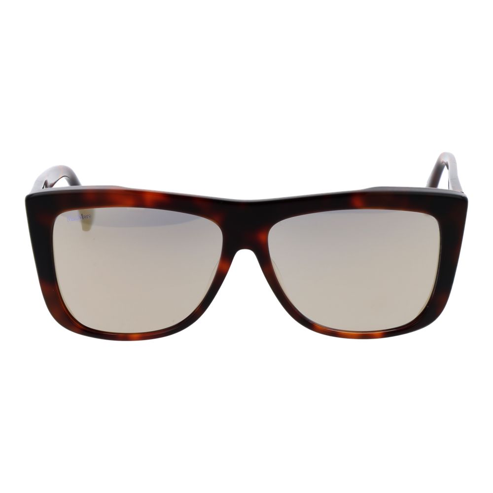 Max Mara Acetate Sunglasses in Brown