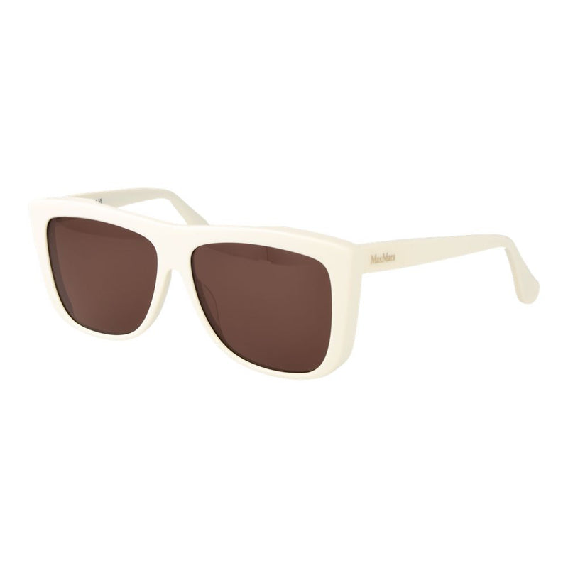 Max Mara Acetate Sunglasses in White