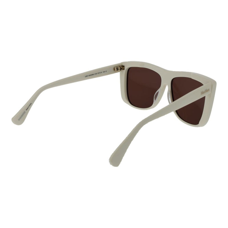 Max Mara Acetate Sunglasses in White